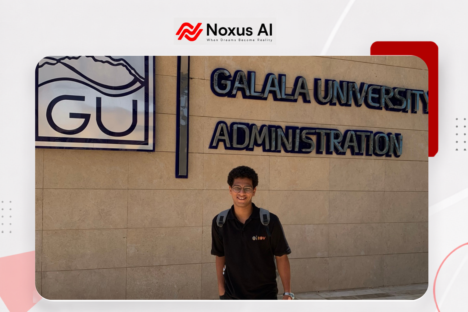 Noxus team at Galala University
